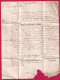 MARQUE MANUSCRIT DE ST QUENTIN AISNE 1694 LENAIN N°1 INDICE 21 POUR REIMS MARNE LETTRE - 1701-1800: Vorläufer XVIII