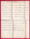 MARQUE MANUSCRIT LA FERTE MILON  AISNE 1736 LENAIN N°1 INDICE 17 POUR BAYONNE BASSES PYRENEES LETTRE - 1701-1800: Precursores XVIII