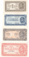 Nice Set 1-5-10-20 Dinara 1944 !!! YUGOSLAVIA PARTISAN MONEY - Joegoslavië