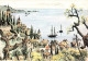 06  MENTON  Vue Des CIAPPES  Aquarelle Originale De ROBERT LEPINE      ( 21612 ) - Menton