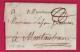 MARQUE PORT PAYE A TOULOUSE HAUTE GARONNE 1782 LENAIN N°59 INDICE 16 POUR MONTAUBAN TARN ET GARONNE LETTRE - 1701-1800: Précurseurs XVIII