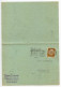 Germany 1939 Postcard W/ Reply Card; Leipzig - Herbert Kumbruch, Spezial-Großhandig Für Vegetabilien U. Gewürze - Covers & Documents