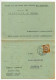 Germany 1938 Postcard W/ Reply Card; Leipzig - Herbert Kumbruch To Schiplage; 3pf. Hindenburg - Lettres & Documents