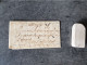 Marque Postale Vers 1650 D Après Inscription Crayon Adresse Au Restaurant Vers Montpellier - ....-1700: Vorläufer