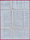 ST PIERRE MARTINIQUE 1863 TAXE 6 VOIE ANGLAISE POUR BORDEAUX LETTRE - 1849-1876: Classic Period