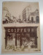 92 Hauts De Seine Saint Cloud Lot De 2 Photos Collees Sur Carton La Place D'armes Et Belle Devanture Coiffeur - Saint Cloud