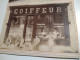 92 Hauts De Seine Saint Cloud Lot De 2 Photos Collees Sur Carton La Place D'armes Et Belle Devanture Coiffeur - Saint Cloud