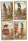 S 741, Liebig 6 Cards, Monumenti Capitaines Célèbres (ref B18) - Liebig