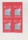 YUGOSLAVIA, 1989 250 Din Red Cross Charity Stamp  Imperforated Proof Bloc Of 4 MNH - Unused Stamps