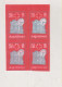 YUGOSLAVIA, 1989 250 Din Red Cross Charity Stamp  Imperforated Proof Bloc Of 4 MNH - Ongebruikt