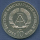 DDR 10 Mark 1966 Karl Friedrich Schinkel, J 1517 Vz/st (m6382) - Sonstige & Ohne Zuordnung