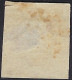 Luxembourg - Luxemburg - Timbre  Guillaume III    1852    Cachet Cercles   ( Légère Coupure En Haut )    Michel 2 - 1852 Willem III