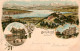 13797439 Uetliberg ZH Panorama Zuerichsee Alpen Restaurant Uto Kulm Hotel Litho  - Sonstige & Ohne Zuordnung