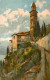 13795599 Morcote Lago Di Lugano TI Kirche Maria Del Sasso Kuenstlerkarte  - Autres & Non Classés
