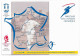 FRANCE 1992 CP Parcours Flamme Olympique ALBERTVILLE LA POSTE JO Jeux Olympiques Savoie - Winter 1992: Albertville
