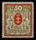 DANZIG 1922 Nr 100Xa Postfrisch X70C22A - Ungebraucht