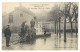 CPA 51 Les Inondations à  JUVIGNY (Janvier 1910) - Un Sauvetage Place De L' Eglise - Other & Unclassified