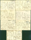 40165809 - WK 1 / Reichsflagge / Feldpost / Poesie  Lot Mit 7 AK Vollstaendige Serie, 1916; Ueberwiegend Gute Erhaltung - Other & Unclassified