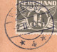 Delcampe - Netherlands 1940 Envelope With A Collection Of Fieldpost-cancels: Hoofdexpeditie, Fieldpost A B Nd 1 - 12, Printed Matte - Dienstmarken