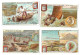 S 716, Liebig 6 Cards, Les Trésors De La Mer (stickers At The Backsides) (ref B18) - Liebig