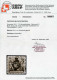 LIECHTENSTEIN 1921 Nr 49A Gestempelt ATTEST X1D7D32 - Used Stamps