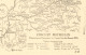 RARE CARTE MENU Coupe Gordon Bennett 1905 CIRCUIT MICHELIN Vieilles Maisons à La Sortie De LASTIC - Altri & Non Classificati