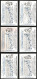 6 Sammelbilder Liebig, Serie Nr.: 637, Denkmäler Berühmter Seefahrer Und Seehelden, London, Kopenhangen, Genua, Wien  - Liebig