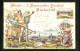 Lithographie Ansbach, X. Bayerisches Turnfest 1897, Turnhalle, Kgl. Orangerie  - Autres & Non Classés
