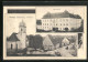 AK Absberg, Ottilienheim, Kirche Mit Strasse Im Ort  - Sonstige & Ohne Zuordnung