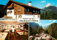 73904083 Mittenwald Bayern Gasthof Ederkanzel Gaststube Terrasse - Mittenwald