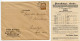 Germany 1936 Cover & Letter; Berlin - Paul Krüger, Rauchwaren U. Felle To Schiplage; 3pf. Hindenburg - Briefe U. Dokumente