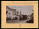 Fotografie Brück & Sohn Meissen, Ansicht Pulsnitz I. Sa, Strassenpartie Am Restaurant Schumann, Bäckerei Liebscher  - Lieux