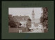 Fotografie Brück & Sohn Meissen, Ansicht Mügeln Bez. Leipzig, Bismarckstrasse Mit Blick Zum Marktplatz, Kirche  - Places