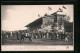 CPA Deauville-la-Plage-Fleurie, Les Tribunes Du Champ De Courses  - Deauville