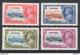 1935 Bahamas, Stanley Gibbons N. 141/44, Silver Jubilee, 4 Valori, MH* - Andere & Zonder Classificatie
