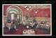 AK Wien, Restaurant Linde, Inh.: Josef Lehner, Rotenturmstrasse 12, Speisesaal  - Other & Unclassified