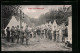 AK Lejren /Frederiksvaerk, Zeltplatz Mit Musizierenden Soldaten  - Danemark