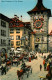 13717949 Bern BE Zeitglockenturm 12 Uhr Mittags Verkehr Pferdekutschen Bern BE - Sonstige & Ohne Zuordnung