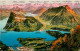 13715829 Buergenstock Vierwaldstaettersee Panoramakarte Buergenstock - Autres & Non Classés