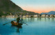 13715789 Paradiso Lago Di Lugano Barca Di Pescadore Panorama Paradiso Lago Di Lu - Autres & Non Classés