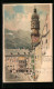 Lithographie Innsbruck, Stadtturm Und Restaurant Goldenes Dachl  - Andere & Zonder Classificatie