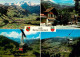 13687989 Lenk Simmental Fliegeraufnahme Gondelbahn Betelberg Metschbahn Dorfpart - Other & Unclassified