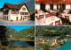 13641417 Murg Walensee Restaurant Zum Hirschen Panorama Murgtal Alpen Murg Walen - Andere & Zonder Classificatie