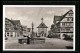 AK Schorndorf /Württ., Marktplatz Mit Fachwerkhäusern Und Brunnen  - Schorndorf