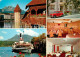 13517167 Luzern LU Hotel Johanniterhof Restaurant Kapellbruecke Wasserturm Dampf - Andere & Zonder Classificatie