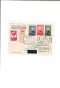 Hungary / Airmail / Registered Postcards / Flights - Sonstige & Ohne Zuordnung