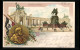 Lithographie Berlin, National-Denkmal, Porträt Von Kaiser Wilhelm Der Grosse  - Mitte