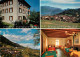 13316977 Malcantone Ticino Albergo S Michele Gaststube Panorama Malcantone Ticin - Other & Unclassified