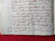 LETTRE DE PENOT QUARTIER MAITRE 9 DIVISION CANONNIERS GARDES COTES DE MONTPELLIER A D AIGALLIER MAJOR A NIMES 1804 - Historische Dokumente
