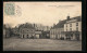 CPA St-Calais, Place De L`Hotel-de-Ville Et Rue Sadi Carnot  - Saint Calais